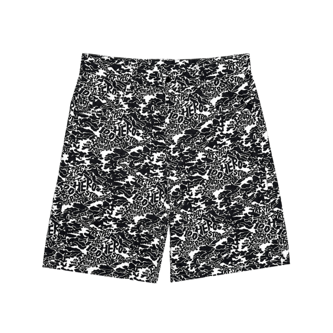short camo front